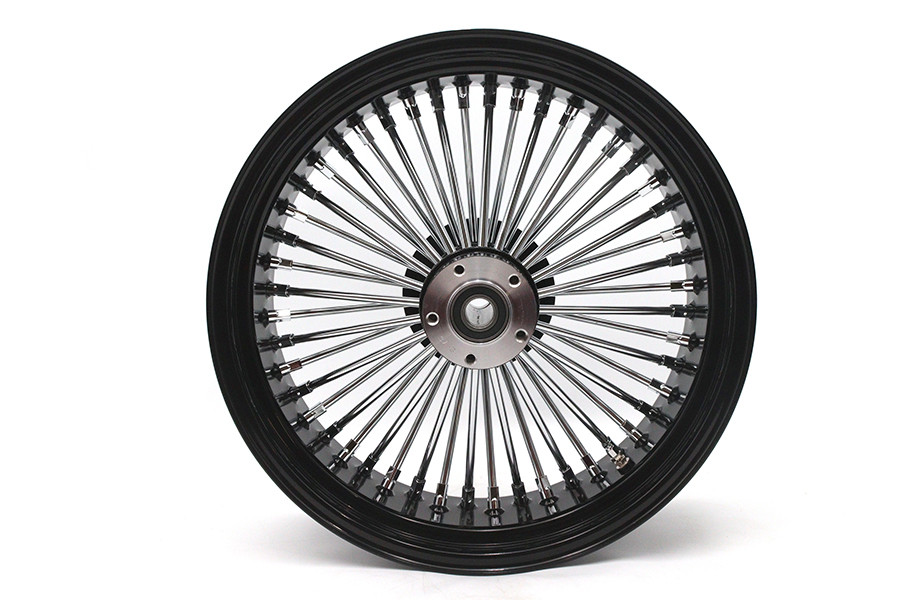 Ultima #37-581 - 18 inch x 5.5 inch King Spoke Rear Wheel Black