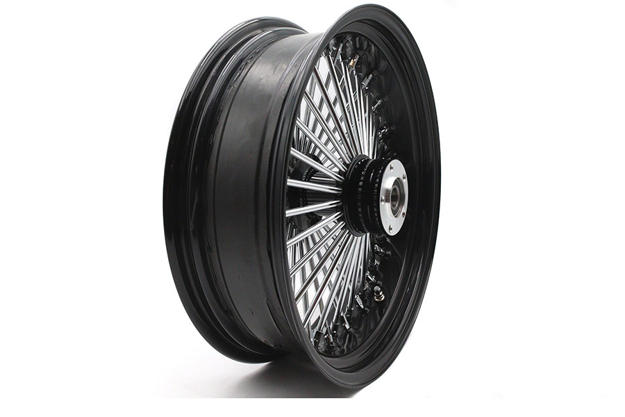 Ultima #37-581 - 18 inch x 5.5 inch King Spoke Rear Wheel Black