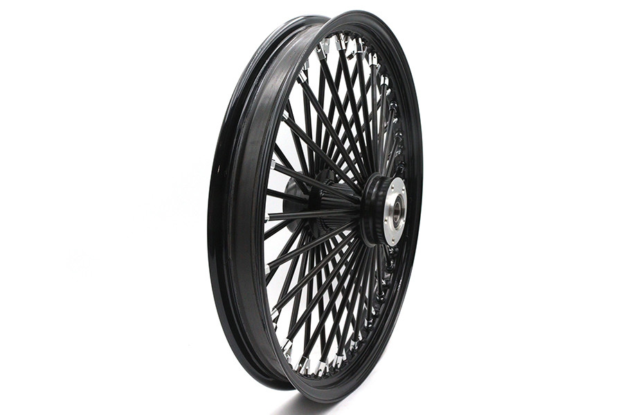 Ultima #37-733 - 21 inch x 2.15 inch King Spoke Front Wheel Black