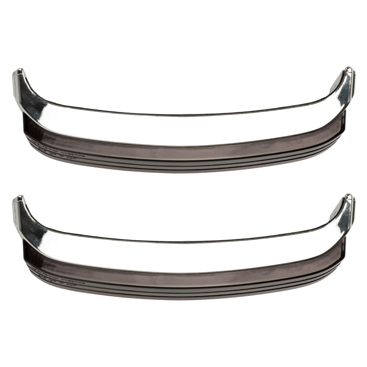Hogworks Hogworkz® Trilogy Led Saddlebag Lights for Harley® Touring '14-'25 | Chrome (smoked Lens)