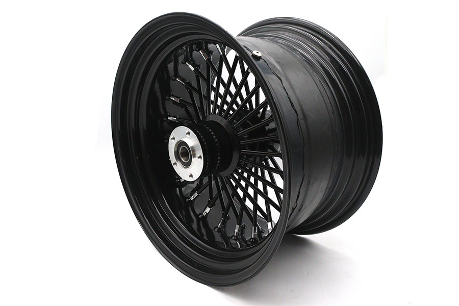Ultima #73-731 - 18 inch x 10.5 inch King Spoke Rear Wheel Black