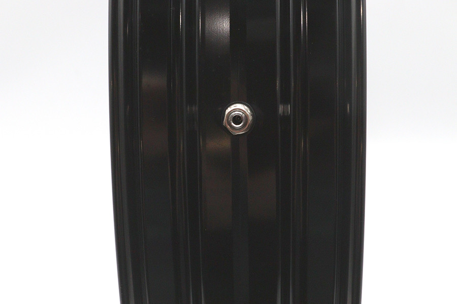 Ultima #37-821 - 23 inch x 3.5 inch Vortex Front Wheel Black Cut