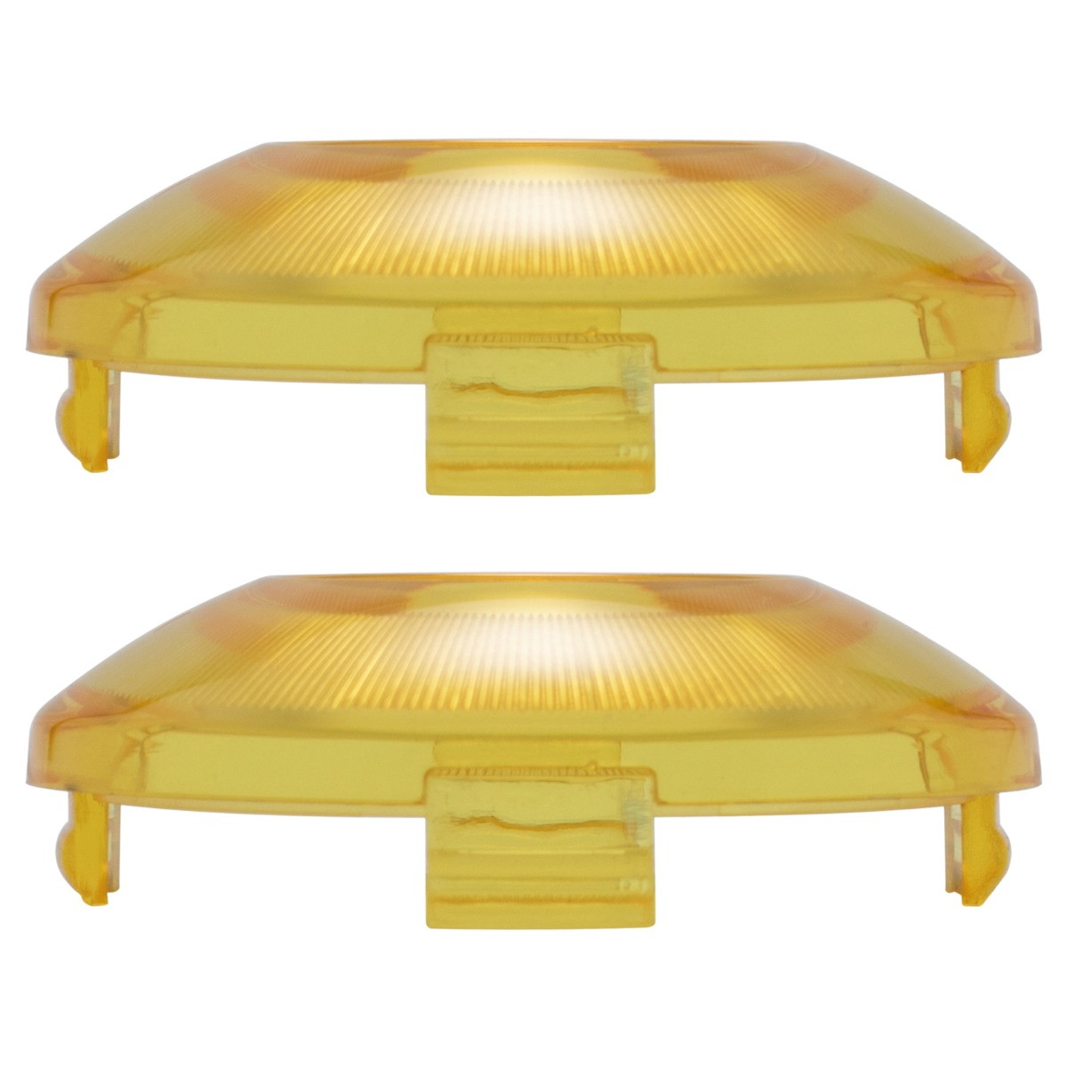 Hogworks Hogworkz® Gold Refractor Turn Signal Bullet Style Lens Covers for Harley-davidson®