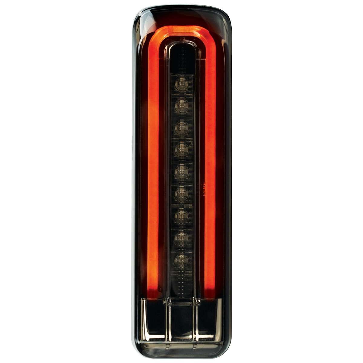 Hogworks Hogworkz® Lumipro Led Saddlebag Filler Inserts for Harley® Touring '14-'25 | Smoked Lens