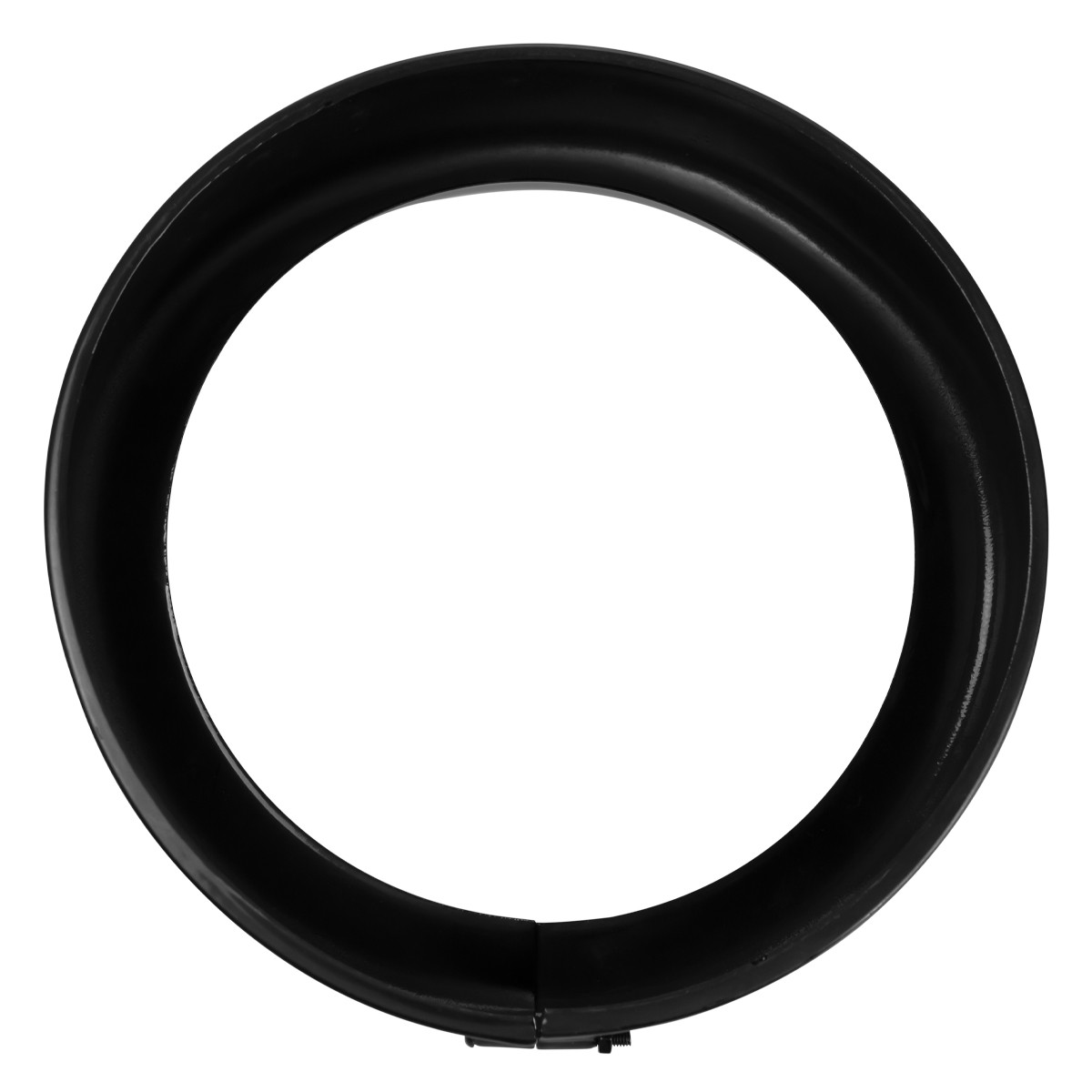 Hogworks 7" Headlight Visor Trim Ring for Harley-davidson® | Gloss Black