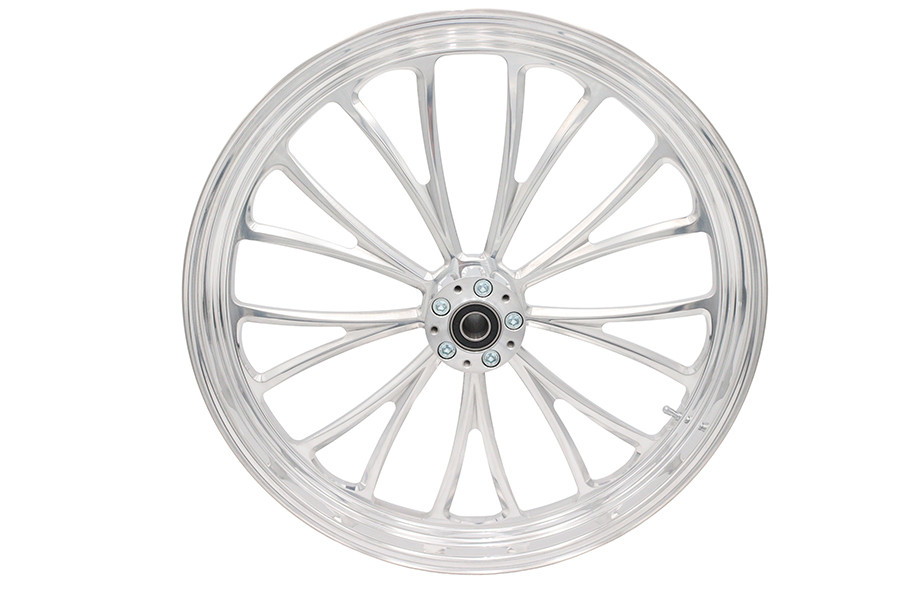 Ultima #37-630 - 23 inch x 3.5 inch Manhattan Front Wheel Polished
