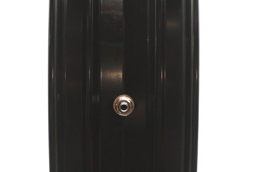 Ultima #37-661 - 26 inch x 3.5 inch Manhattan Front Wheel Black Cut