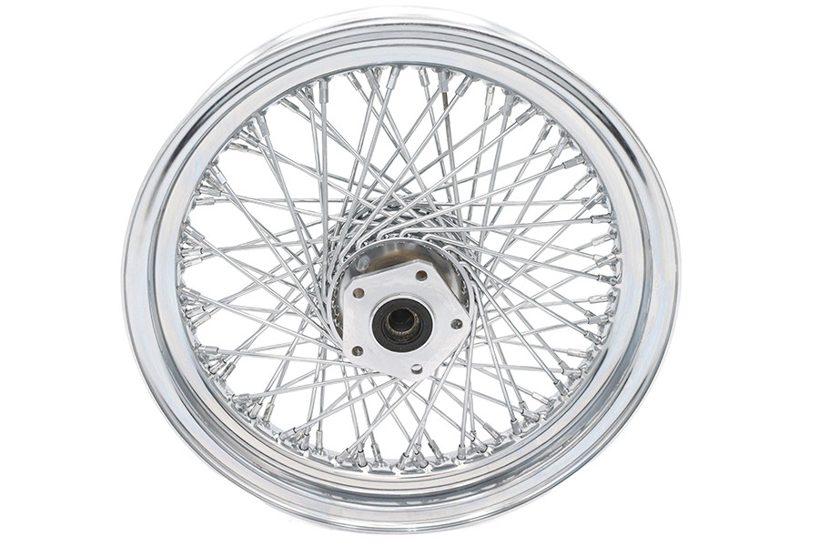 Ultima #36-347 - 16 inch x 3.0 inch Ultima Front Spoke Wheel Chrome