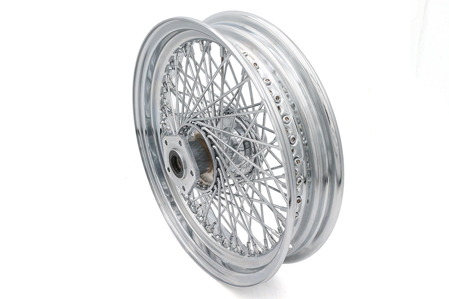 Ultima #36-347 - 16 inch x 3.0 inch Ultima Front Spoke Wheel Chrome