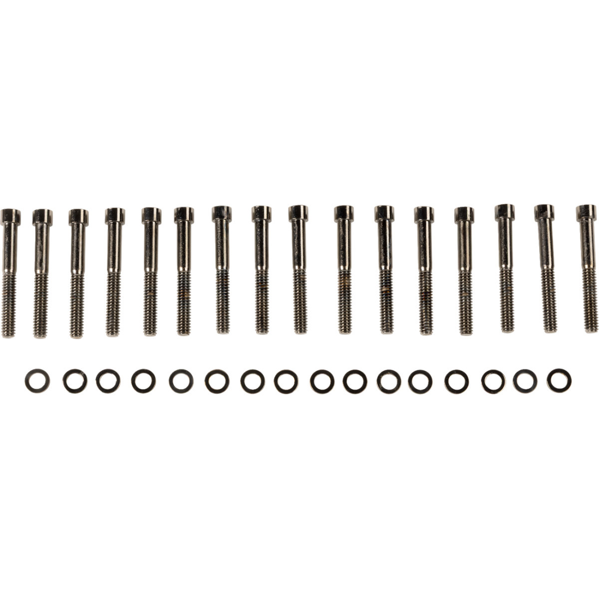 Drag Specialties - Bolt Kit - Primary Cover - Smooth - Black/Chrome - '04-'21 Sportster