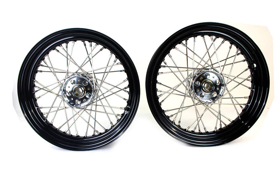 V-Twin - 16 inch x 3.00 inch Servi-Car Rear Wheel Set