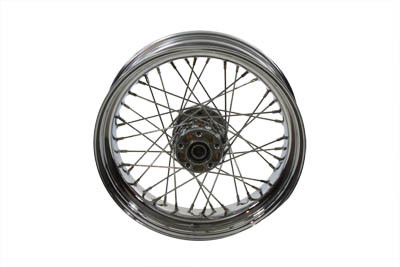 V-Twin #64562A - 17 inch x 4.5 inch Rear Spoke Wheel