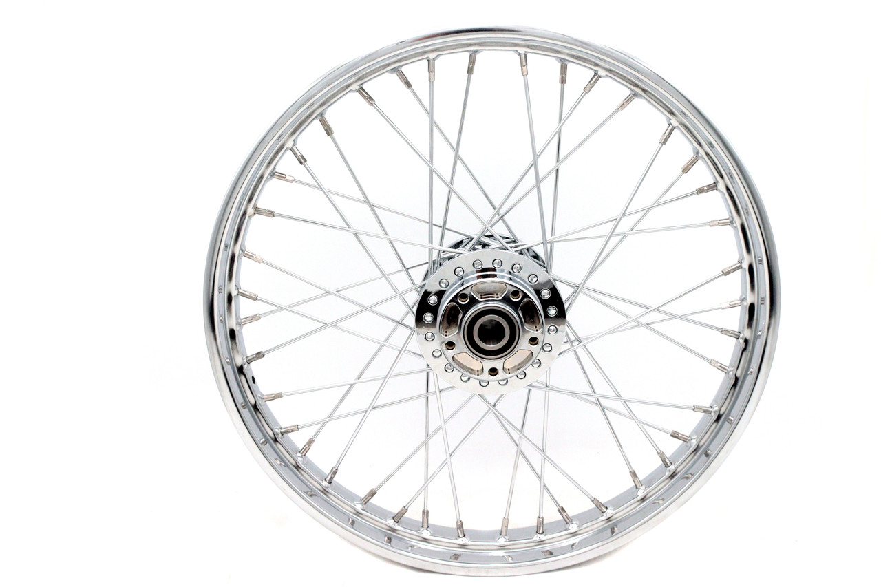 V-Twin #64425 - 21 inch x 2.15 inch Replica Front Spoke Wheel