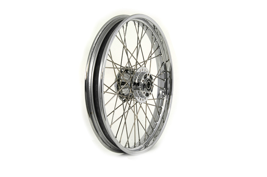 V-Twin #64426 - 21 inch x 2.15 inch Replica Front Spoke Wheel