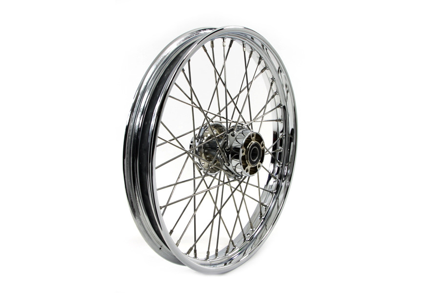 V-Twin - 21 inch x 2.15 inch Replica Front Spoke Wheel