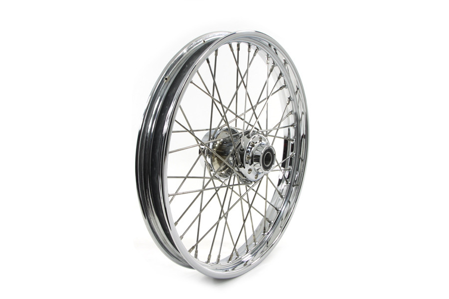 V-Twin - 21 inch x 2.15 inch Replica Front Spoke Wheel