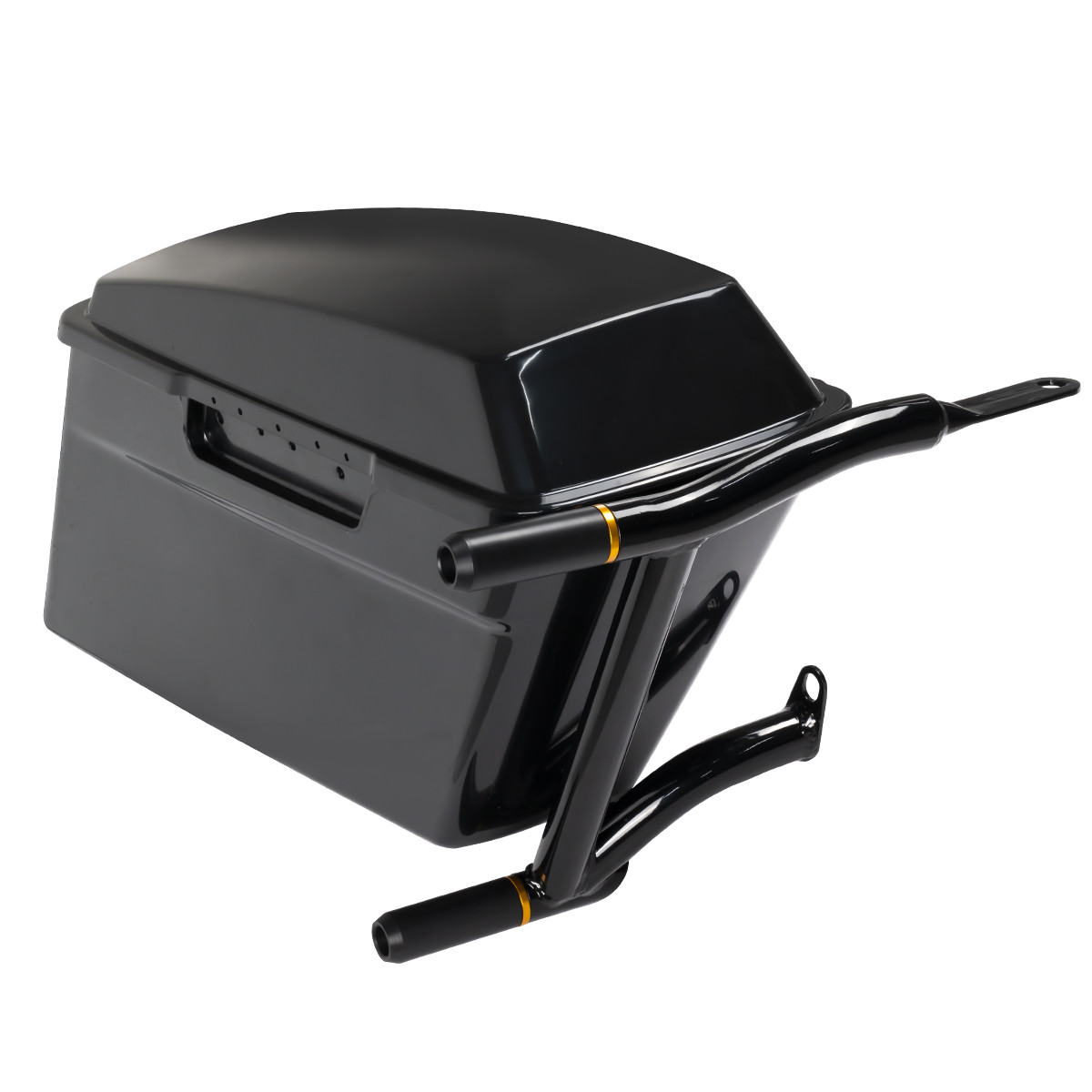 Hogworks Hogworkz® Double Barrel Performance Saddlebag Guards for Harley® Touring '14-'25 | Black