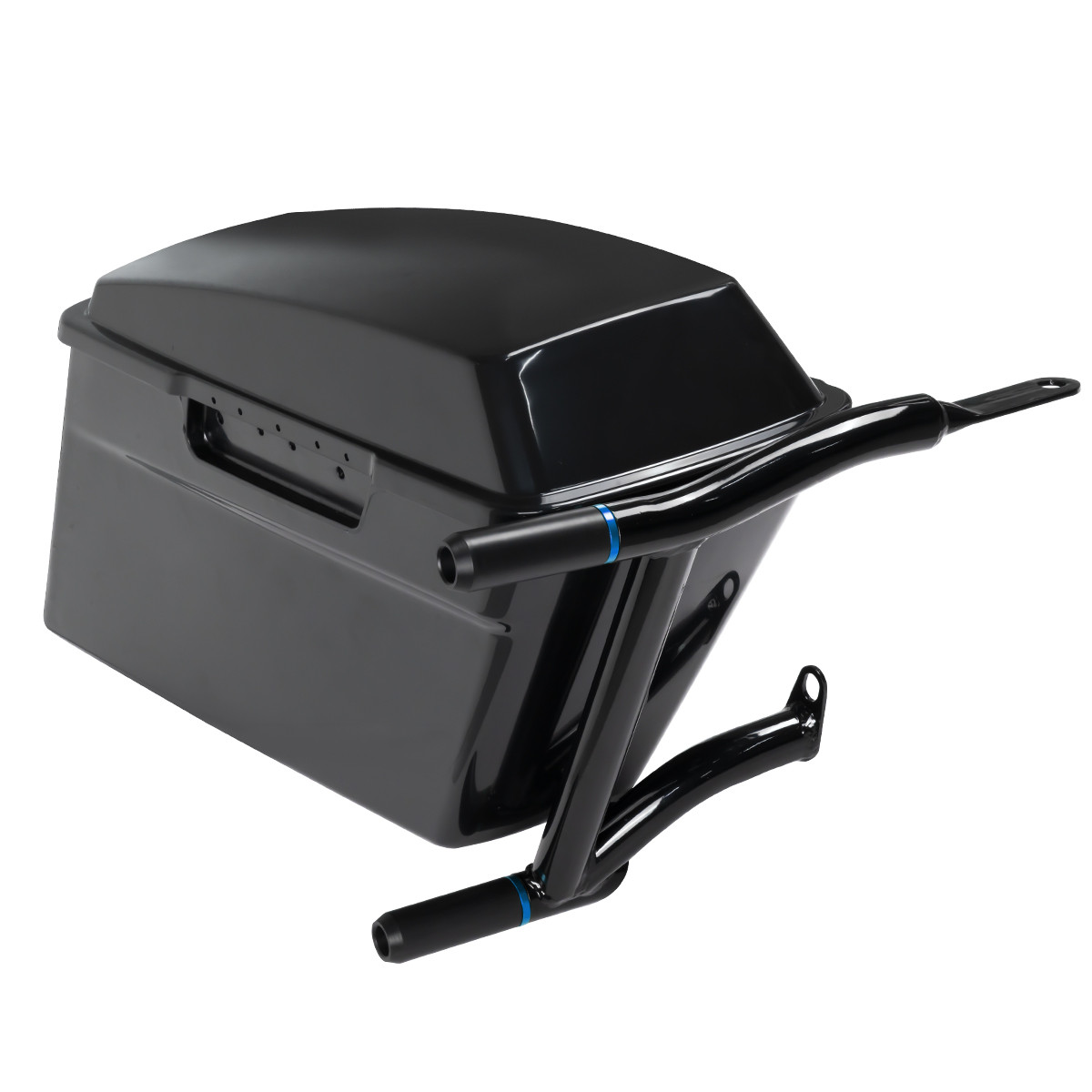 Hogworks Hogworkz® Double Barrel Performance Saddlebag Guards for Harley® Touring '14-'25 | Black