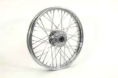 V-Twin #64424 - 21 inch x 2.15 inch Replica Front Spoke Wheel