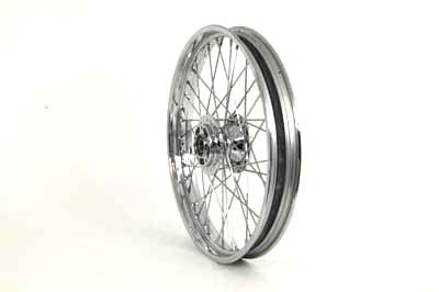 V-Twin #64424 - 21 inch x 2.15 inch Replica Front Spoke Wheel