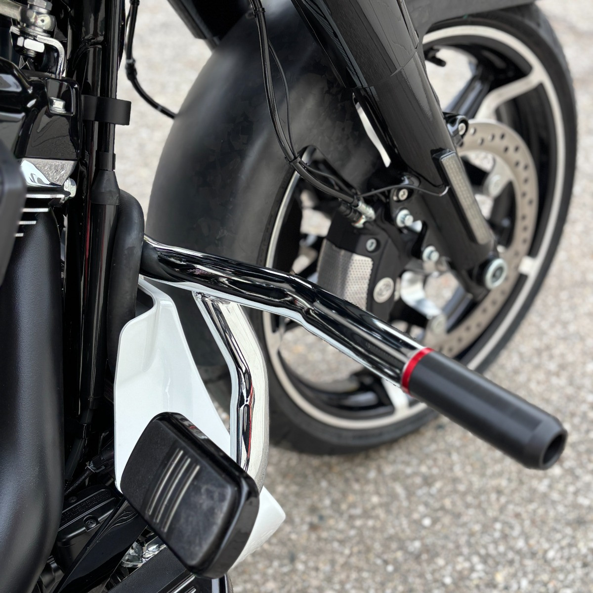 Hogworks Hogworkz® Chrome Level-up Performance Engine Guard for Harley® Touring '23.5-'25
