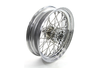 V-Twin #64409S - 17 inch x 4.50 inch Rear Spoke Wheel