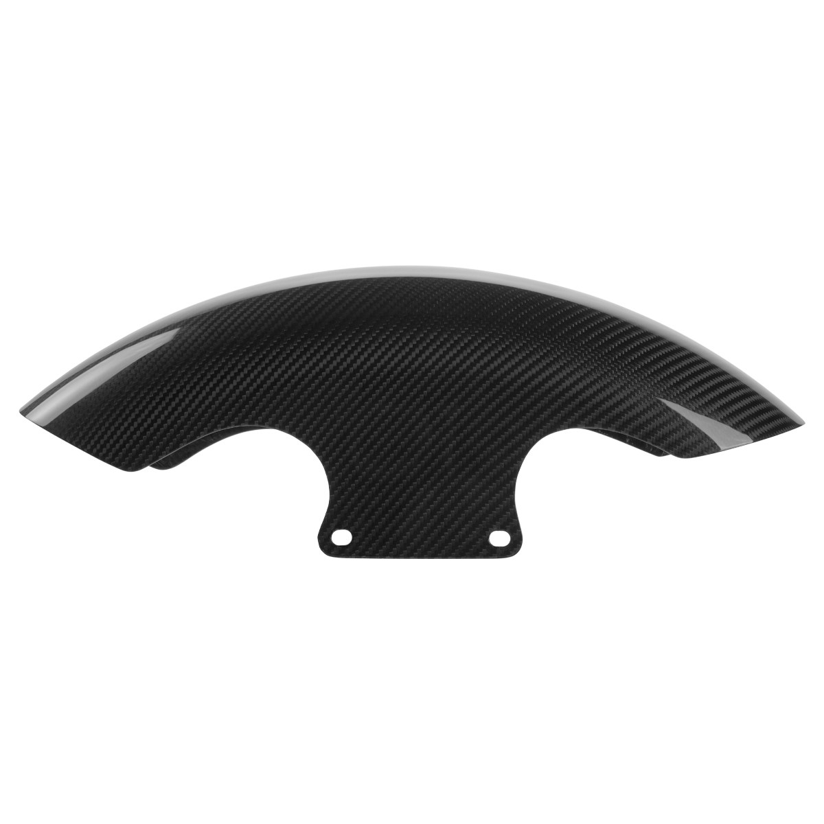 Hogworks Hogworkz® 100% Carbon Fiber Chopped Front Fender for Harley® Touring '23.5-'25