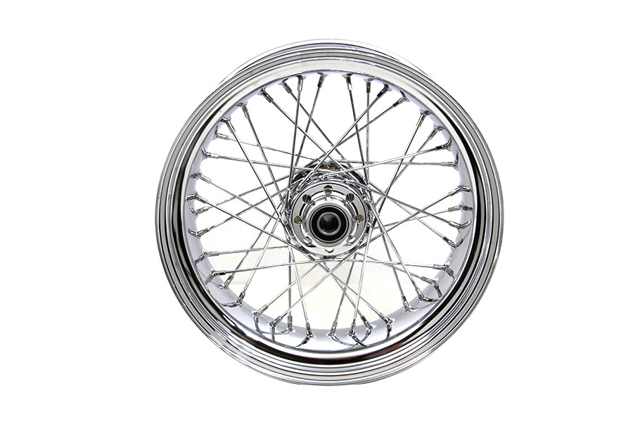 V-Twin #64564 - 17 inch x 6.00 inch Rear Wheel Chrome