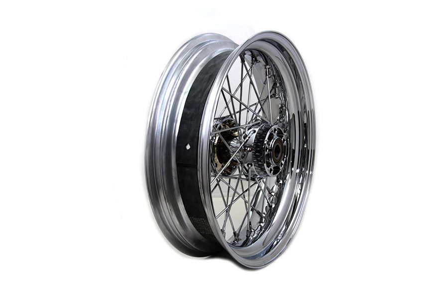 V-Twin - 17 inch x 4.50 inch Rear Wheel Chrome