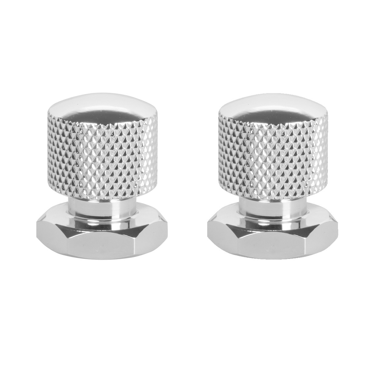 Hogworks Hogworkz® Chrome Seat Mounting Knobs for Harley-davidson®