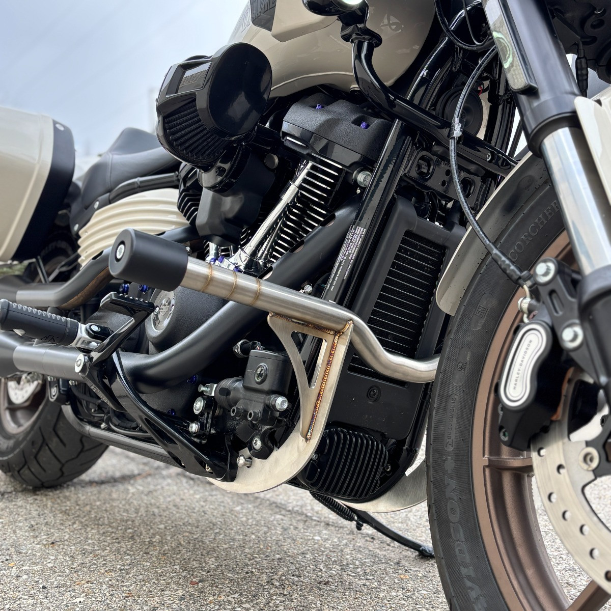 Hogworks Hogworkz® Stainless Level-up Performance Engine Guard for Harley® Softail '18-'25