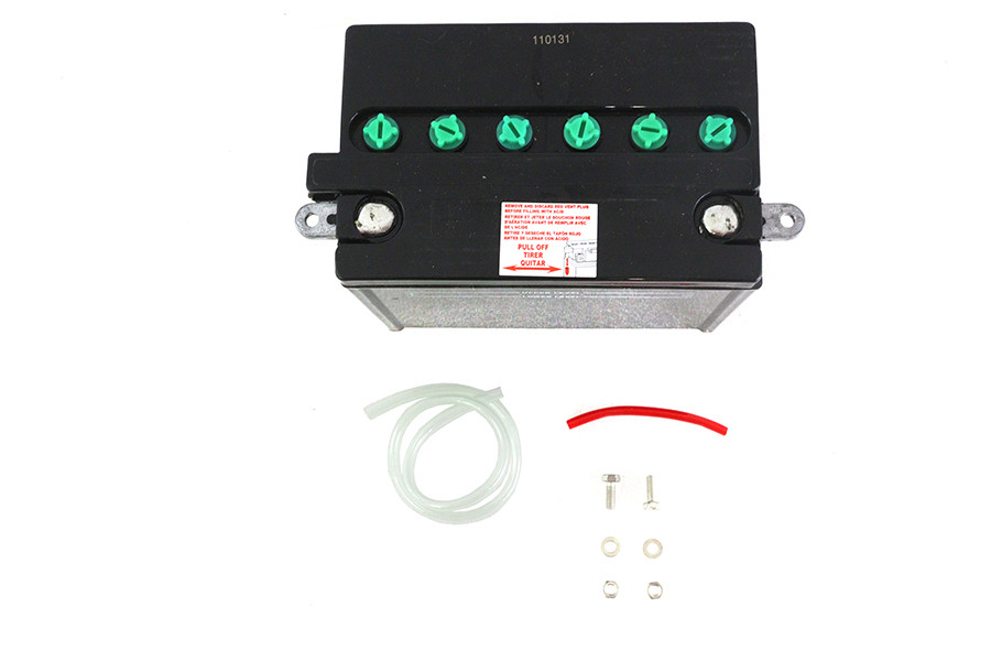V-Twin - 12 Volt H-12 Battery Dry