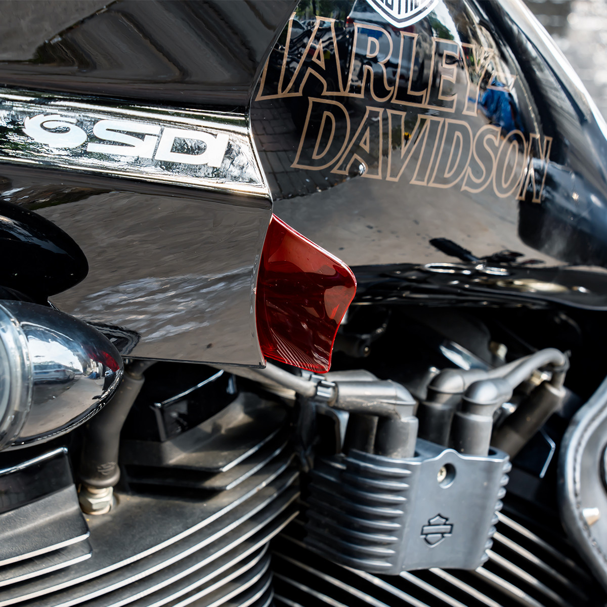 Hogworks Fairing Air Deflectors for Harley® Low Rider ST '22-'25 | Red