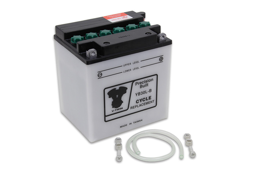 V-Twin #CB30L-B - Deka 12 Volt Battery Dry