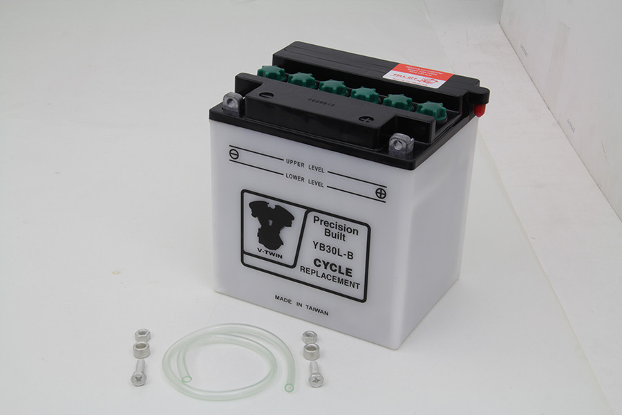 V-Twin #CB30L-B - Deka 12 Volt Battery Dry