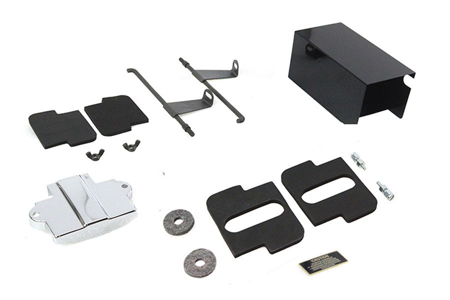 V-Twin - 12 Volt Battery Box kit