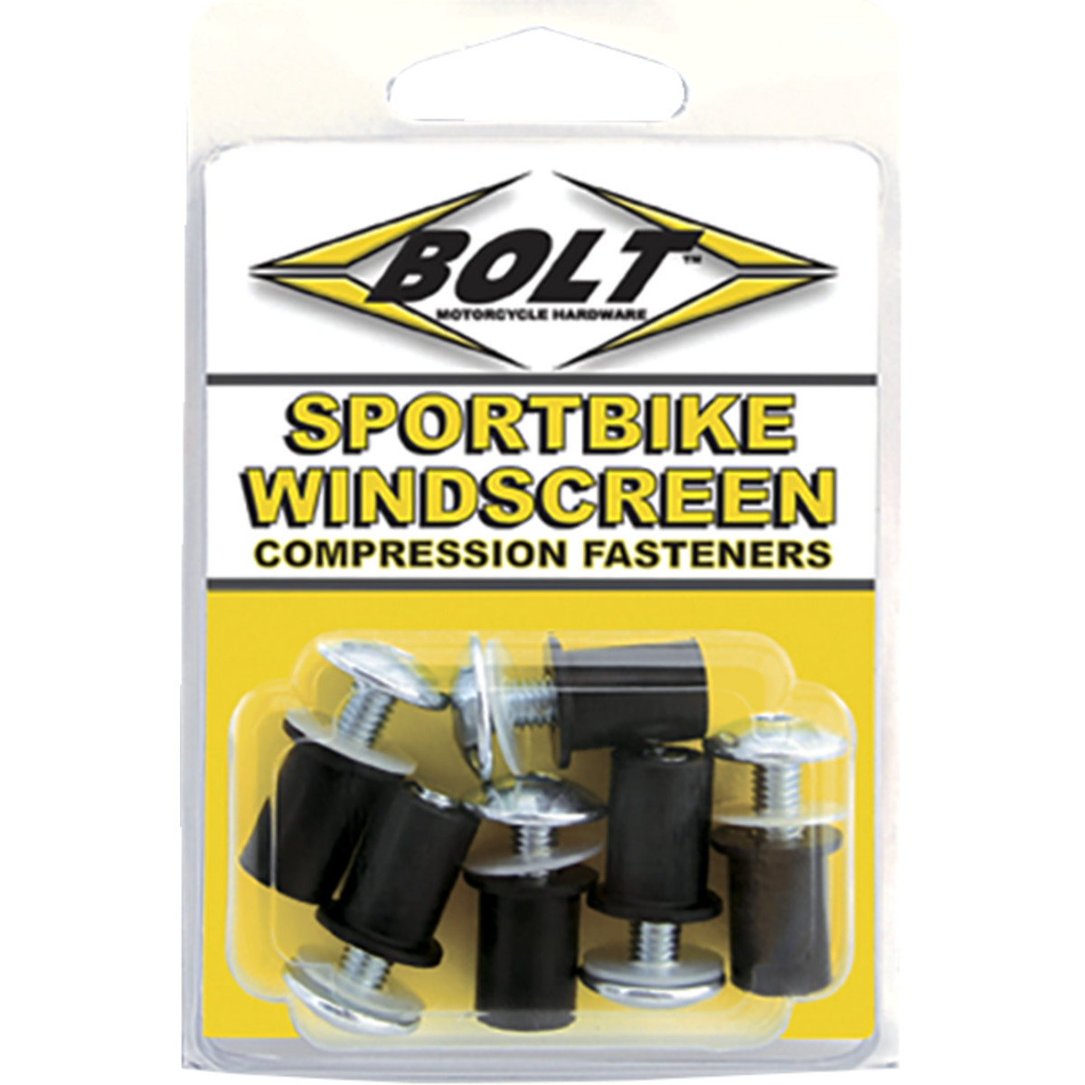 Bolt #2009-WSF - Fastener Kit - Windscreen - 6 Pack