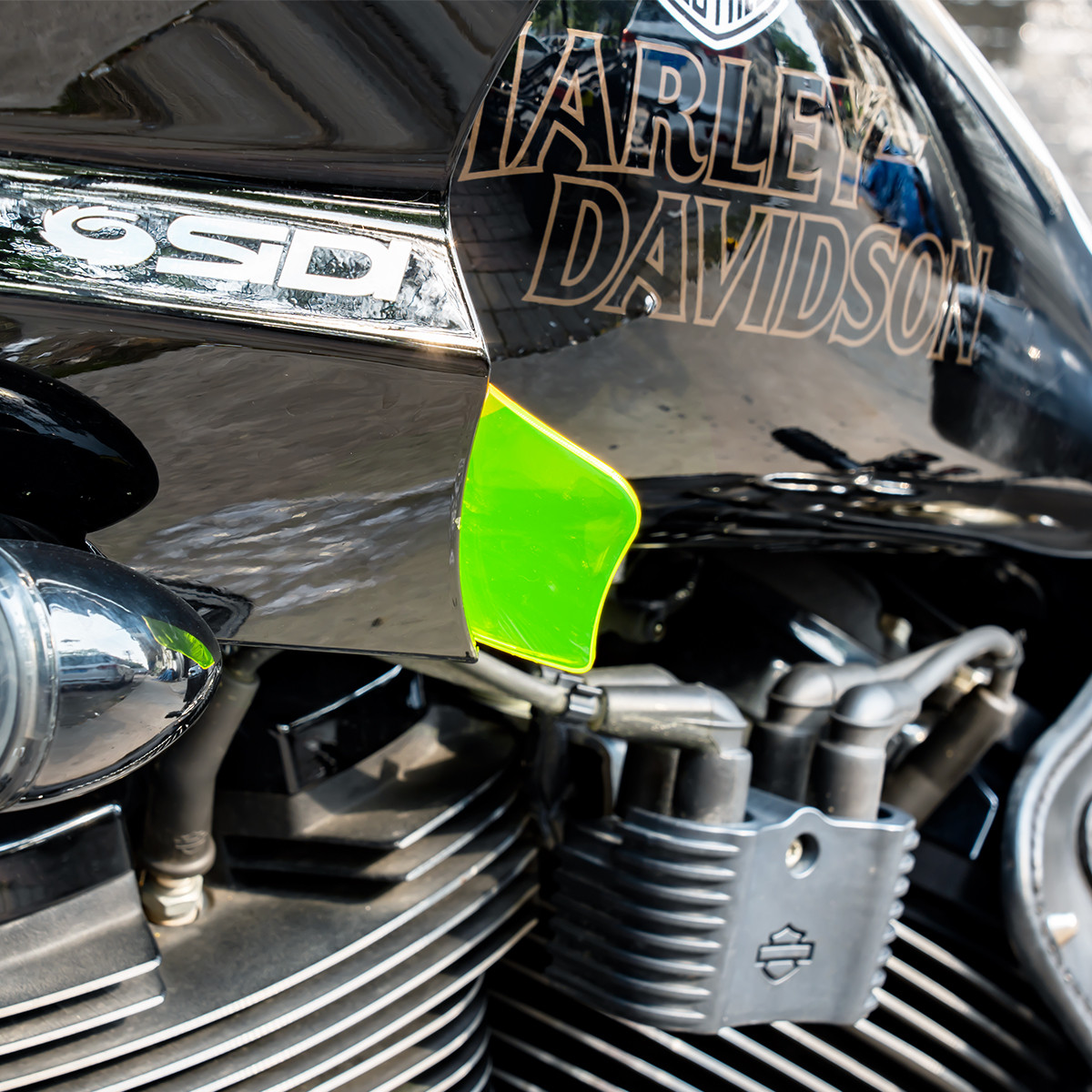 Hogworks Fairing Air Deflectors for Harley® Low Rider ST '22-'25 | Green