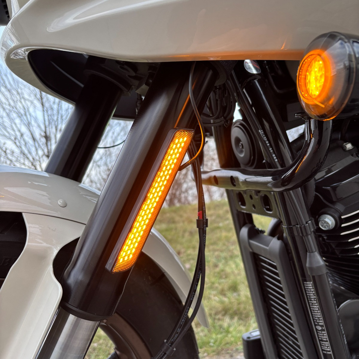 Hogworks Led Fork Lights for Harley® Low Rider ST '22-'25