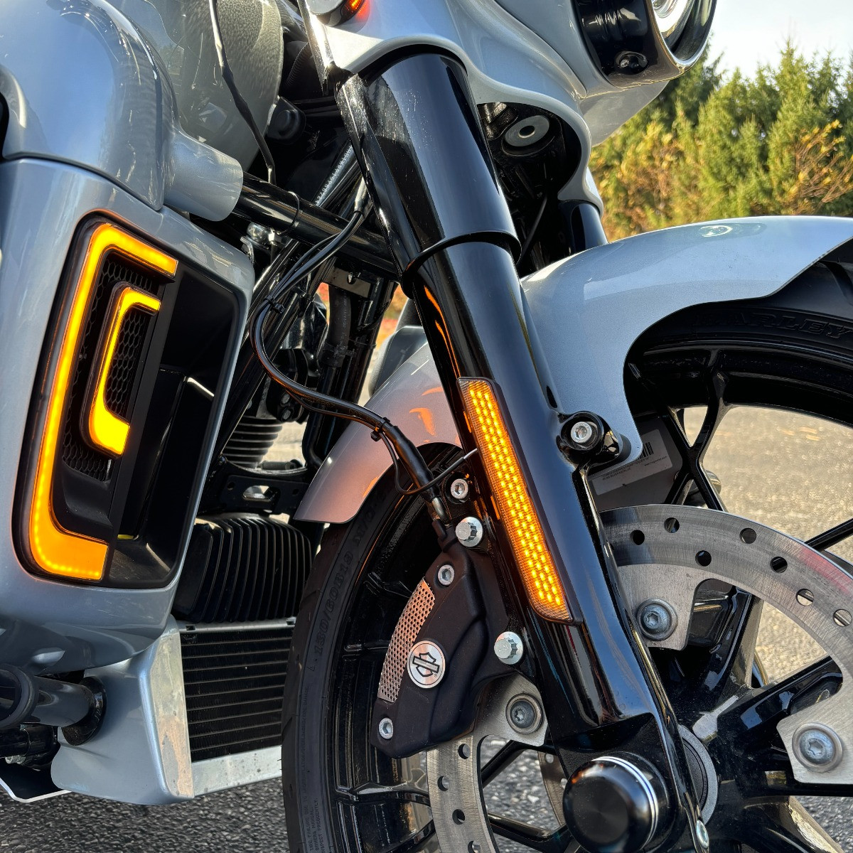 Hogworks Led Fork Lights for Harley® Touring '14-'25