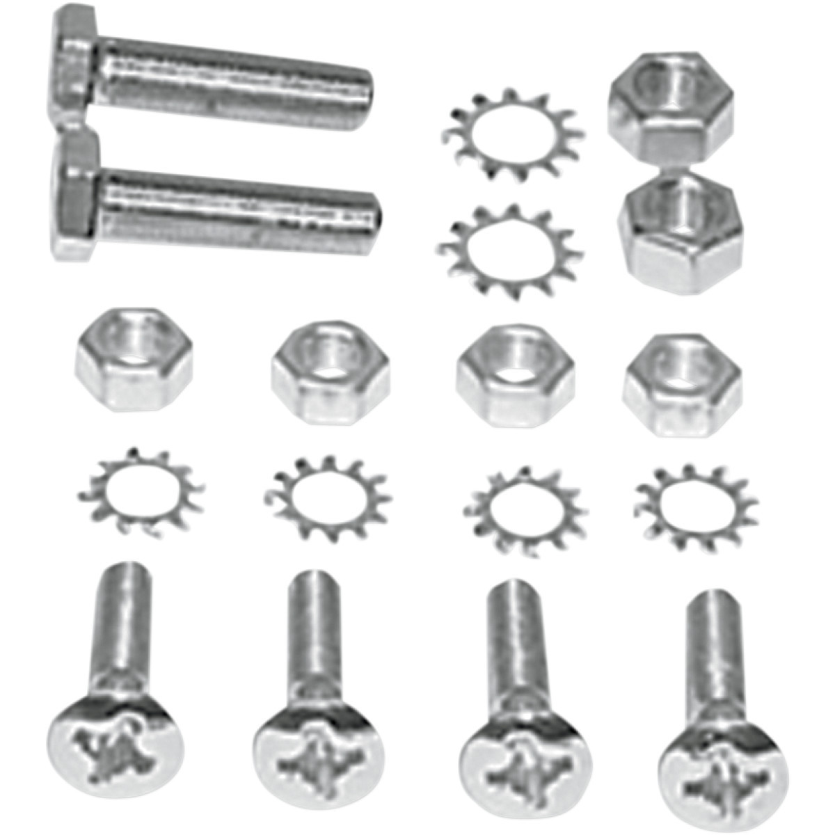 Colony #8881-18 - Mount Kit - Fender - Rear - Chrome