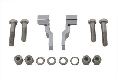 AEE #HBH 004 - Rear Shock Lowering Kit Chrome