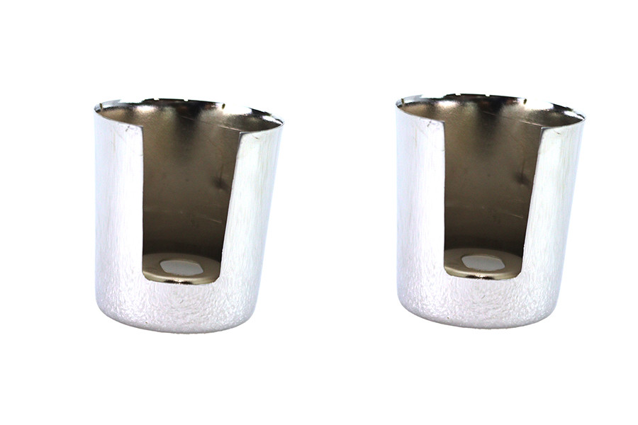 AEE #74489 - Upper Shock Stud Covers Chrome Short Style