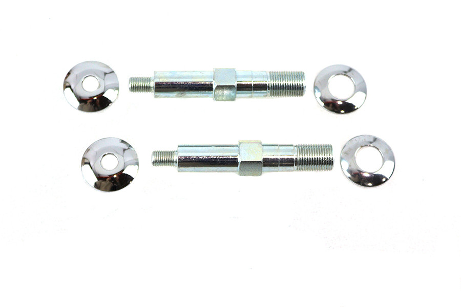 V-Twin #7064 - Upper Rear Shock Stud Kit Zinc