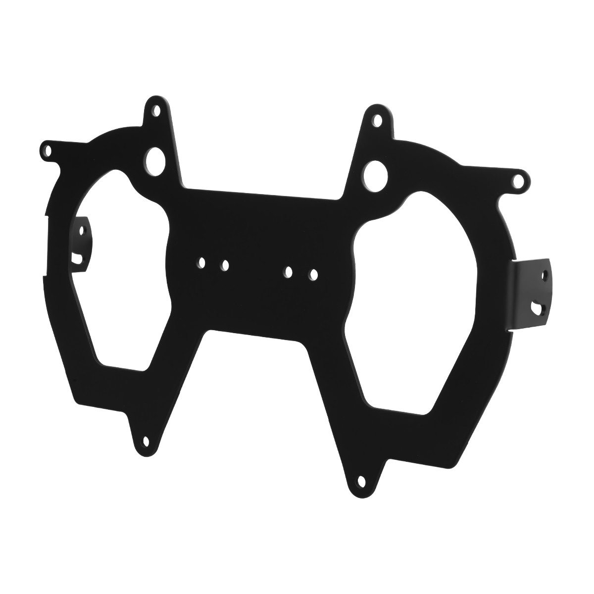 Hogworks Hogworkz® Performance Headlight Amp Spacer Bracket for Harley® Road Glide '15-'25