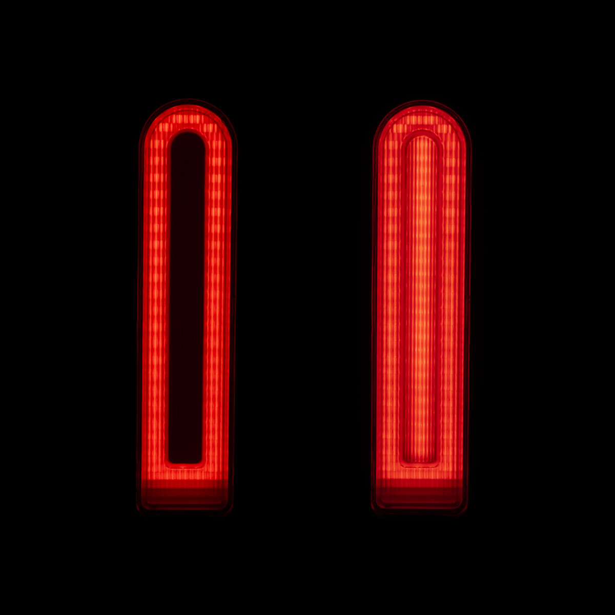 Hogworks Hogworkz® Fuze Led Saddlebag Filler Inserts for Harley® Touring '14-'25 | Smoked Lens