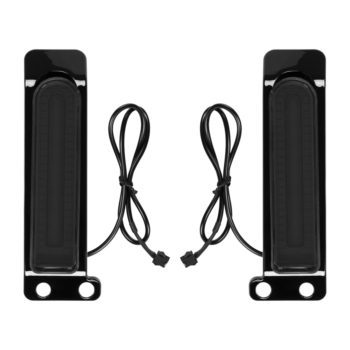 Hogworks Hogworkz® Fuze Led Saddlebag Filler Inserts for Harley® Touring '14-'25 | Smoked Lens