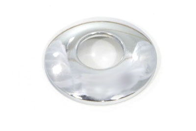 V-Twin #7054 *QTY 10'S* - Chrome Shock Stud Washers 1/2 inch Hole