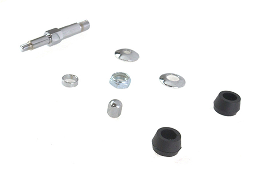 V-Twin #7061CP - Chrome Upper Rear Shock Stud Kit