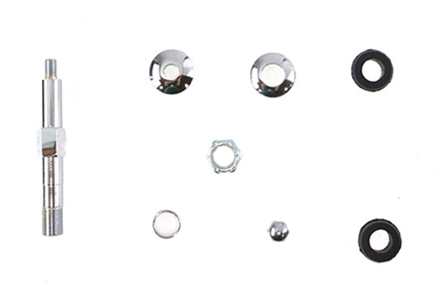 V-Twin #7061CP - Chrome Upper Rear Shock Stud Kit